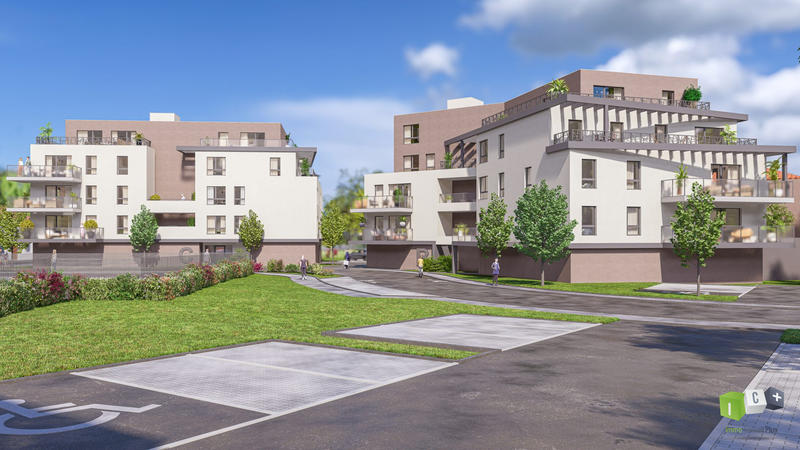 Appartement - 43 m² - 2 pièces