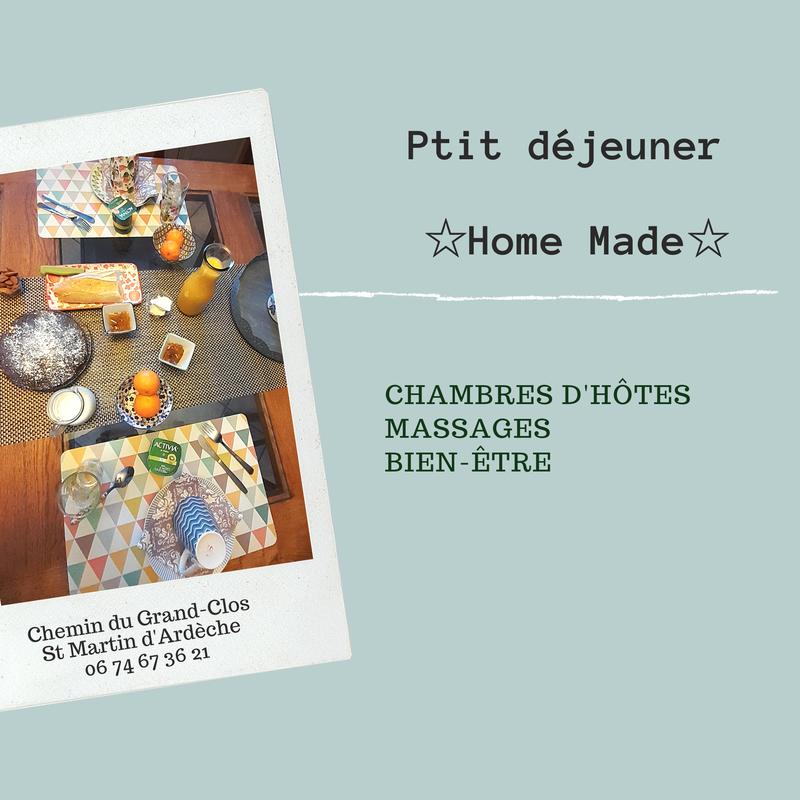 Chambres d'hôtes - Massages