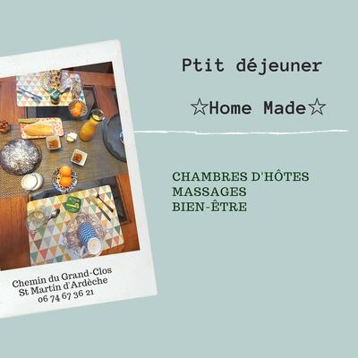 Chambres d'hôtes - Massages