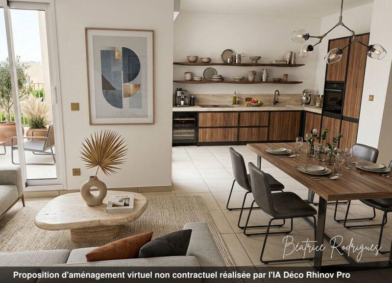 Appartement - 72 m² - 3 pièces