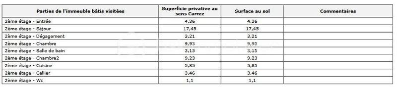 Appartement - 57 m² - 3 pièces