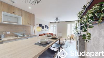 Chambre - 9 m² - 1 pièce