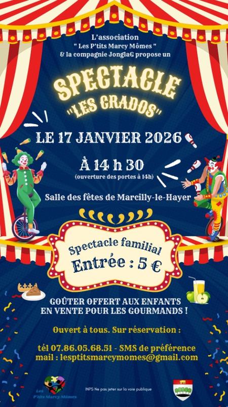 Spectacle "Les Grands" à Marcilly-le-Hayer