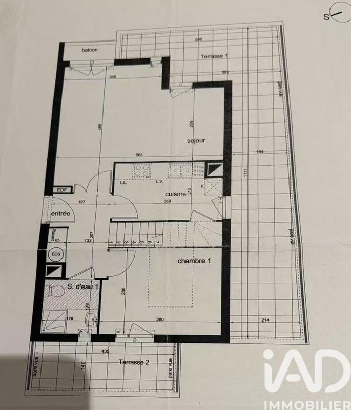 Appartement - 95 m² - 5 pièces