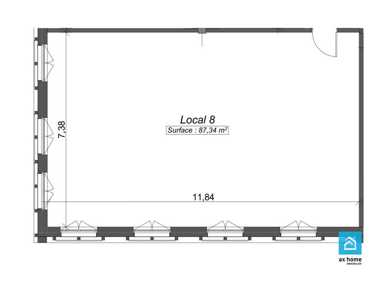 Local commercial - 87 m²