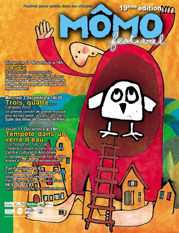 Mômo Festival : théâtre d’objet &quot;Tempête dans un verre d'eau&quot; de la Compagnie Tac Tac