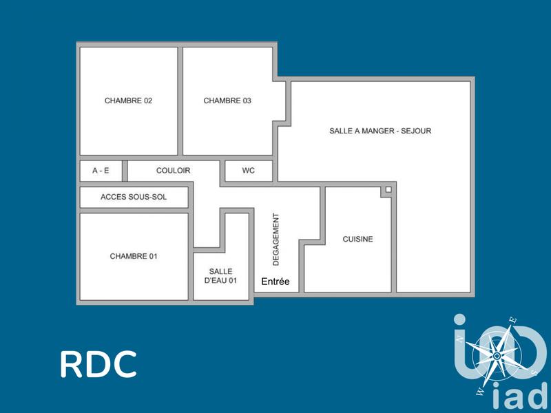 Maison - 134 m² - 7 pièces