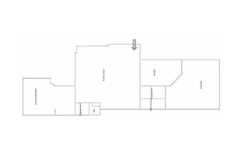 Appartement - 90 m² - 4 pièces