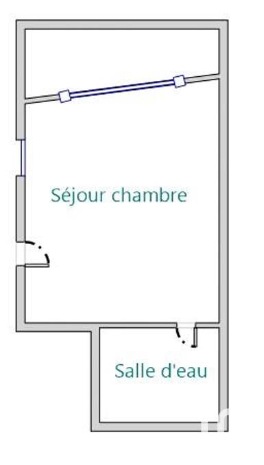 Appartement - 29 m² - 1 pièce