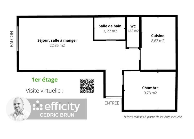 Appartement - 74 m² - 4 pièces