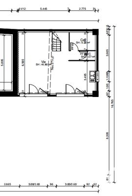 Maison - 104 m² - 1 pièce