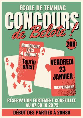 Concours de Belote