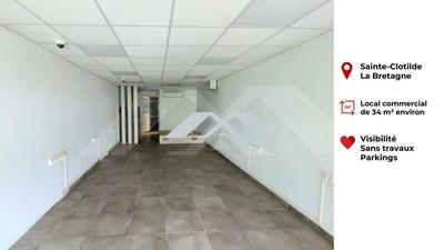 Fonds de commerce - Local commercial - 34 m²