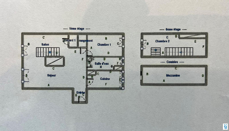 Appartement - 63 m² - 3 pièces