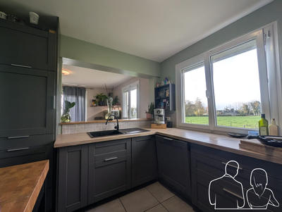 Maison traditionnelle - 59 m² - 3 pièces