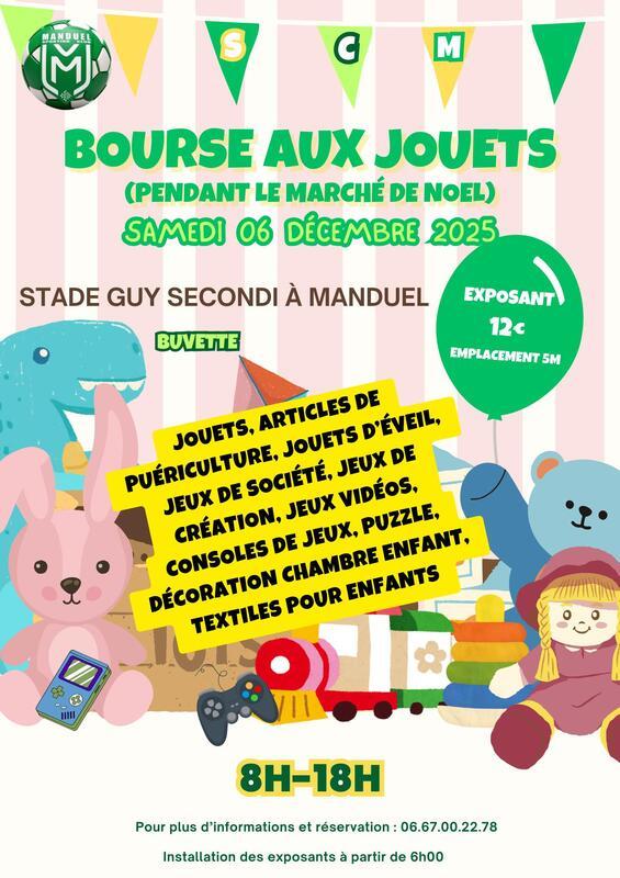 Bourse aux jouets du sc manduel