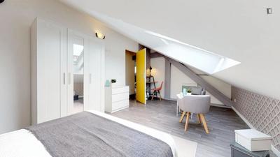 Chambre - 18 m² - 3 pièces