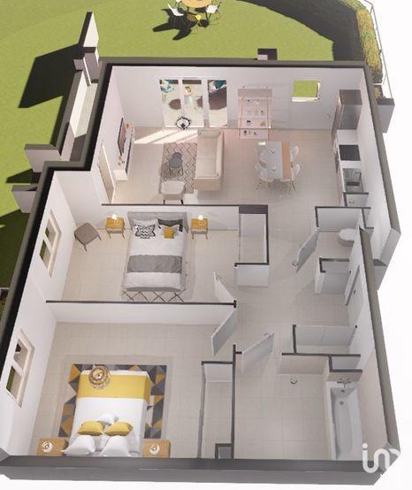 Appartement - 64 m² - 3 pièces