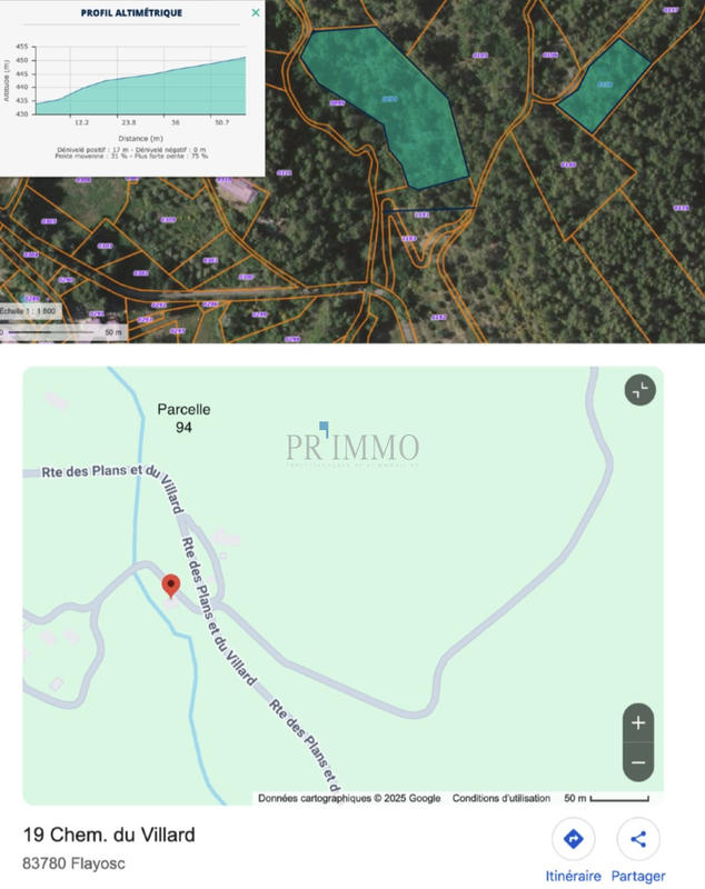 Terrain agricole - 29 000 m²
