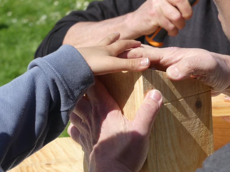 Semaine de la Biodiversité - Construction d'un nichoir à Oiseaux à Terres d'Oiseaux