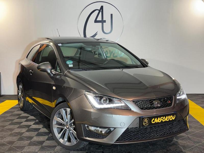 Seat Ibiza IV Phase 3 Fr 1.4 ecoTSI Act 150ch Toit ouvrant, Apple CarPlay, Sièges chauffants