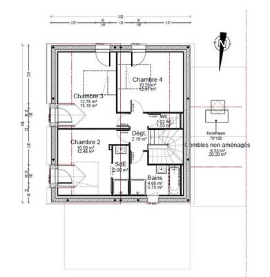 Maison - 118 m² - 5 pièces