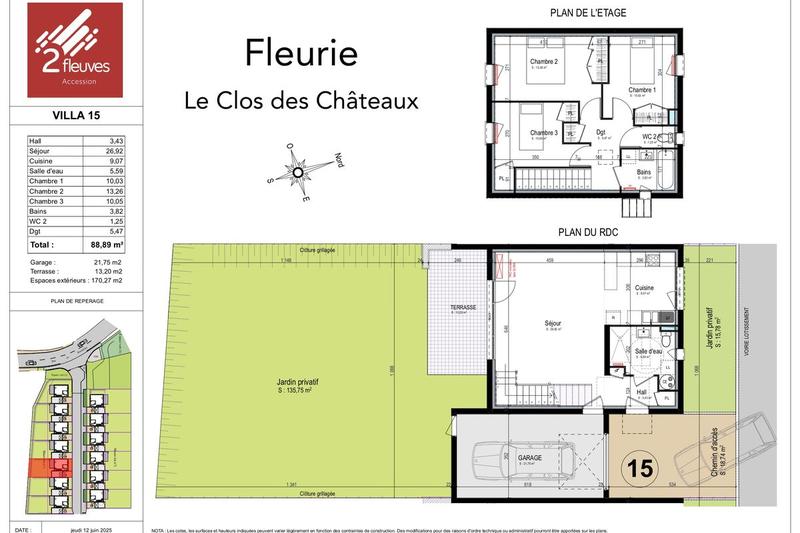 Maison - 88 m² - 4 pièces