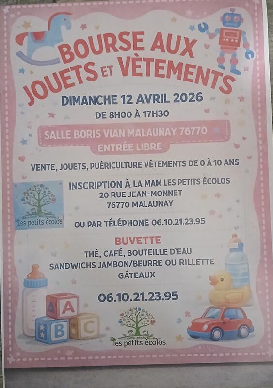 Bourse aux jouets et à la puériculture