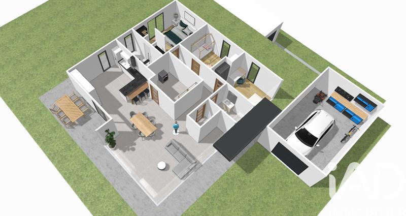 Maison - 125 m² - 4 pièces