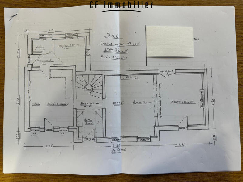 Maison - 166 m² - 5 pièces