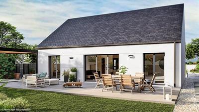 Maison - 91 m² - 5 pièces