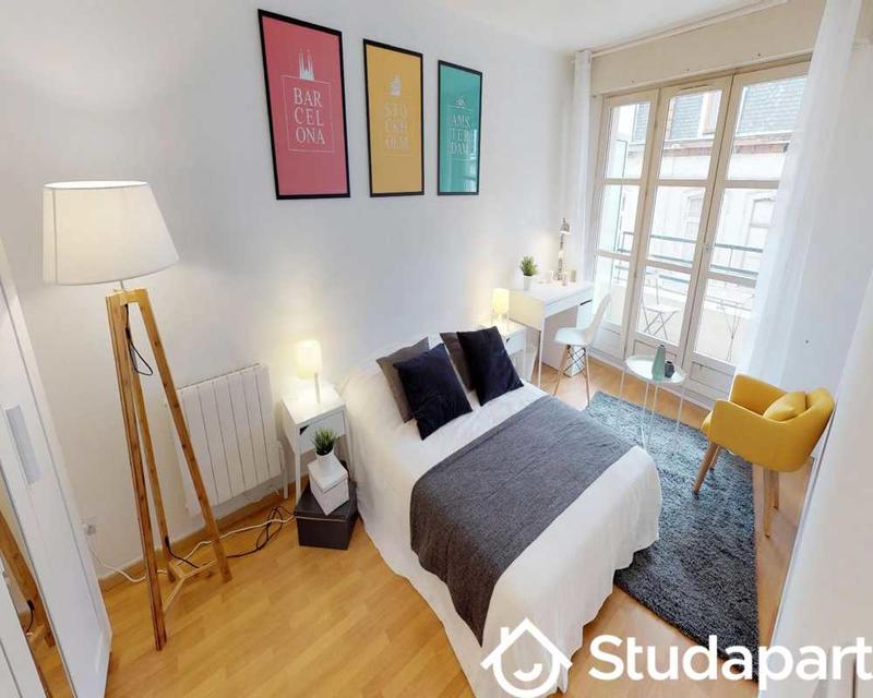 Chambre - 35 m² - 1 pièce