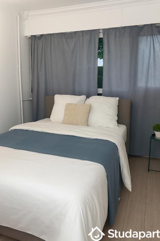 Chambre - 9 m² - 1 pièce