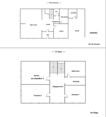 Maison - 204 m² - 7 pièces