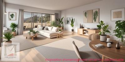 Appartement - 50 m² - 2 pièces