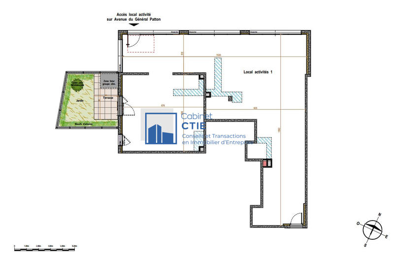 Local commercial - 158 m²