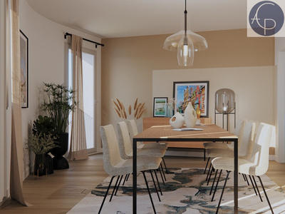 Appartement - 60 m² - 3 pièces