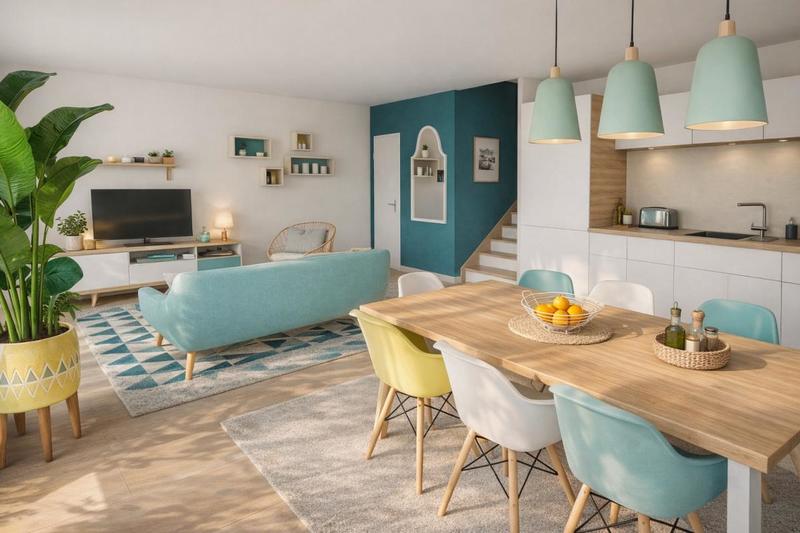 Maison - 87 m² - 4 pièces