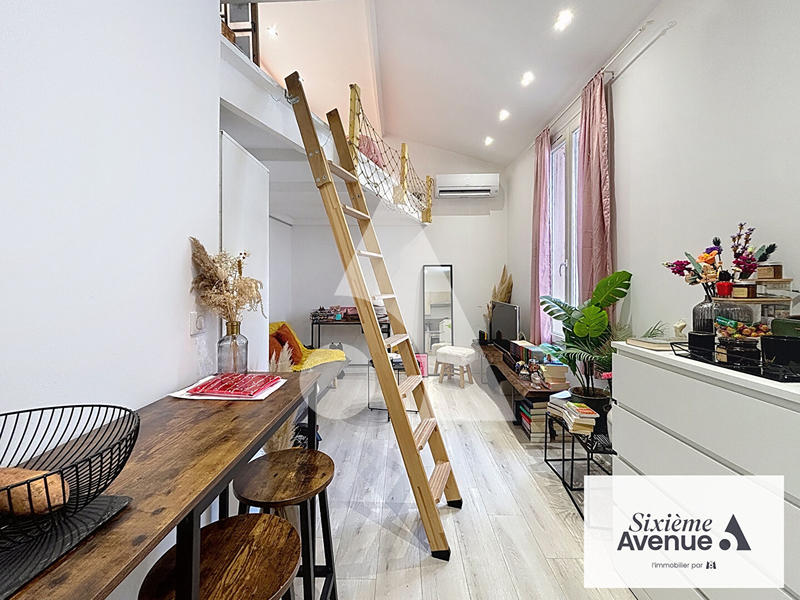 Appartement - 20 m² - 1 pièce