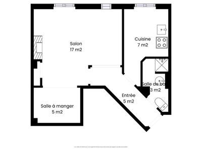 Appartement - 37 m² - 1 pièce