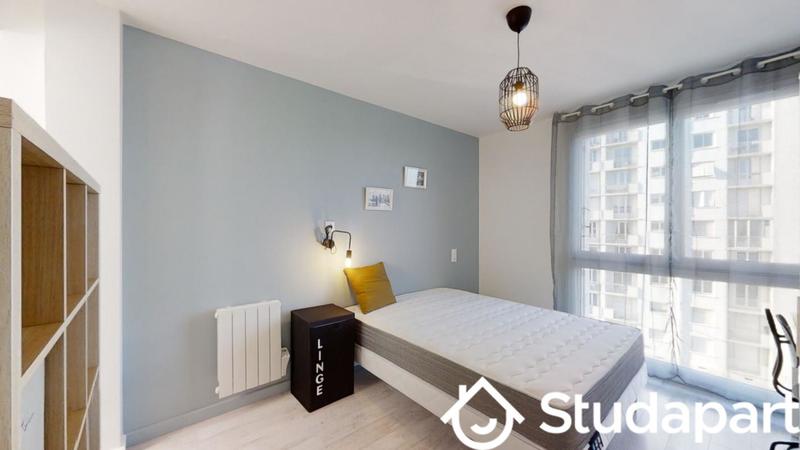 Chambre - 14 m² - 1 pièce