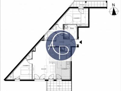 Appartement - 79 m² - 3 pièces