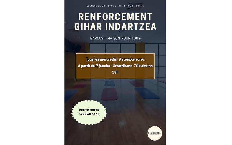 Atelier renforcement