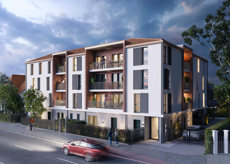 Appartement - 62 m² - 3 pièces