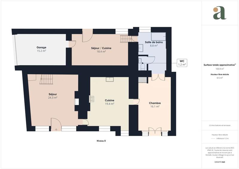 Maison - 140 m² - 7 pièces