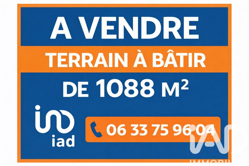 Terrain - 1 088 m²