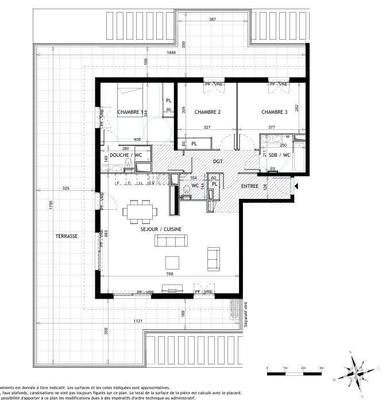 Appartement - 106 m² - 4 pièces