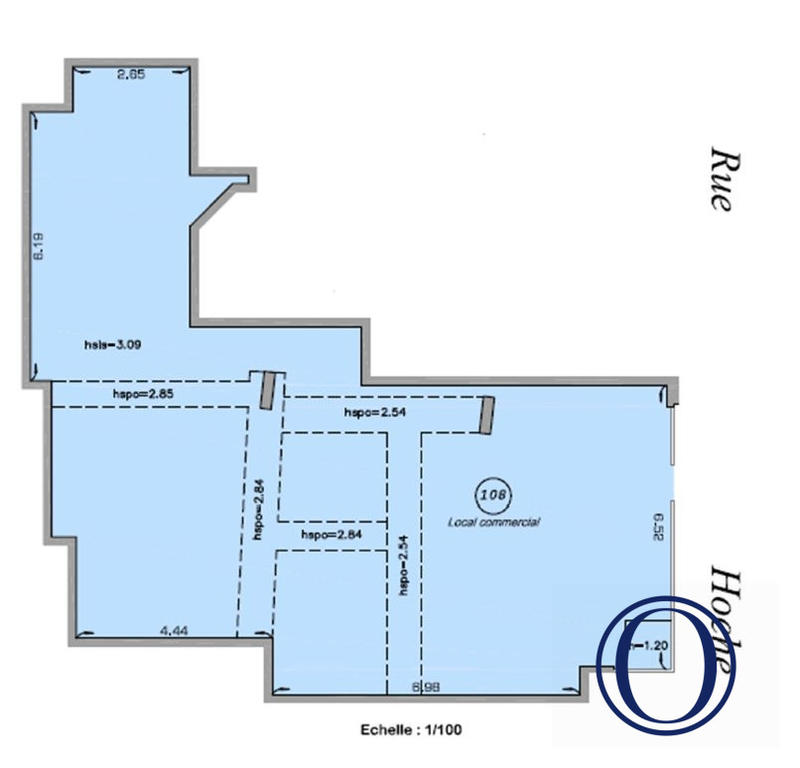 Local commercial - 120 m²