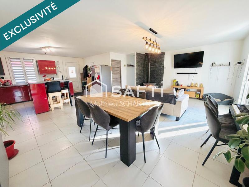 Maison - 100 m² - 5 pièces