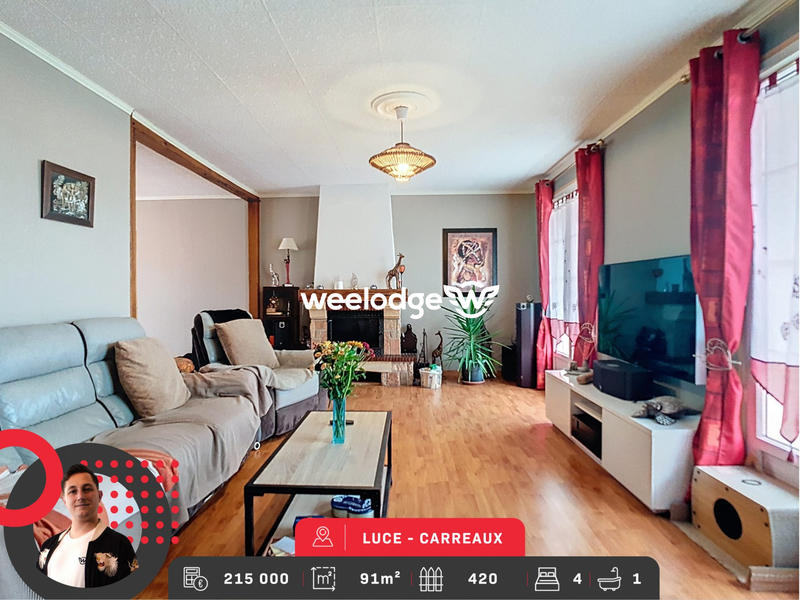 Maison - 91 m² - 6 pièces